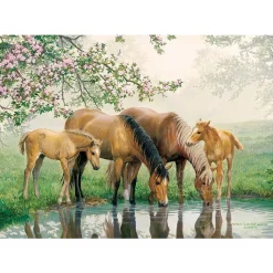 Cobble Hill Watering Hole Tray Puzzle 35pcs