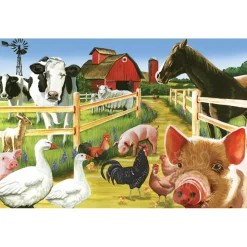 Cobble Hill Welcome to the Farm Floor Puzzle 36pcs