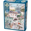 Cobble Hill Winter Holidays Puzzle 500pcs