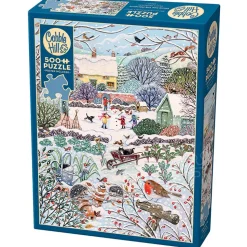 Cobble Hill Winter Holidays Puzzle 500pcs