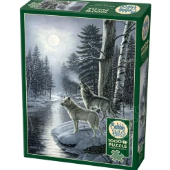 Cobble Hill Wolves by Moonlight Puzzle 1000pcs