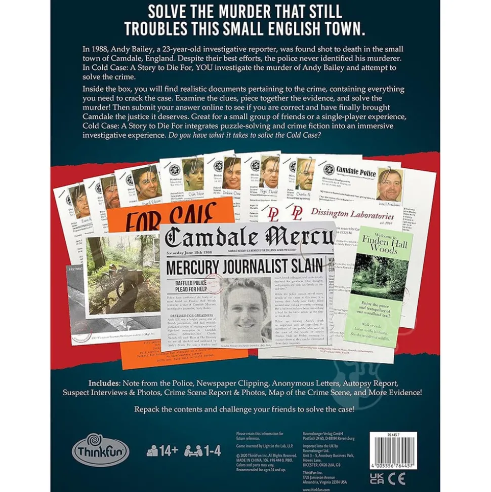 Cold Case: A Story to Die For