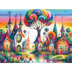 Delfy Fantasia Street Puzzle 1000pcs