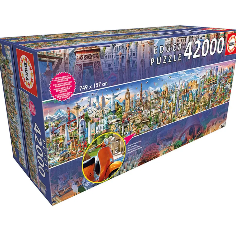 Educa Around the World Puzzle 42000pcs