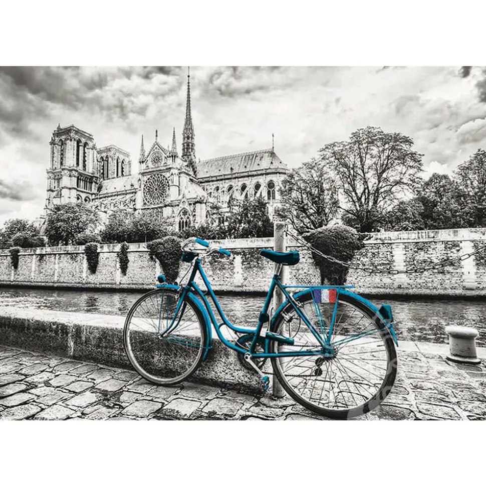Educa Bike Near Notre Dame Puzzle 500pcs