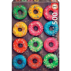 Educa Colourful Donuts Puzzle 500pcs