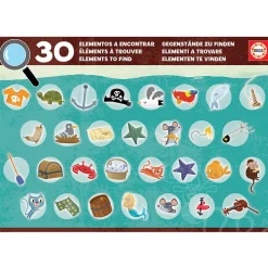 Educa Detectives: Pirates Puzzle 50pcs