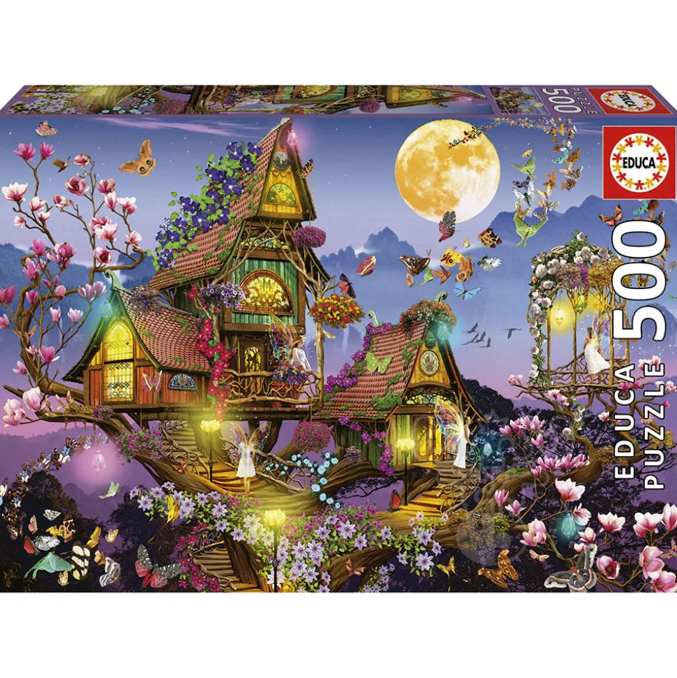 Educa Fairy House Puzzle 500pcs