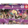 Educa Fairy Triptych Puzzle 2 x 100pcs