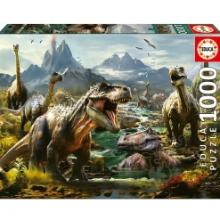 Educa Fierce Dinosaurs Puzzle 1000pcs