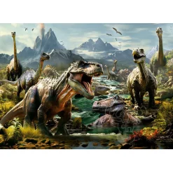 Educa Fierce Dinosaurs Puzzle 1000pcs
