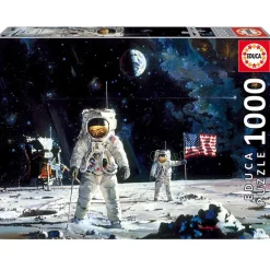 Educa First Men on the Moon Puzzle 1000pcs