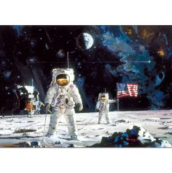 Educa First Men on the Moon Puzzle 1000pcs