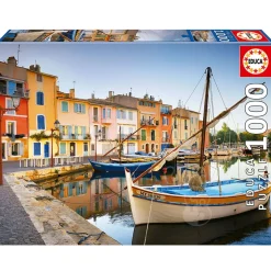 Educa Harbour In Martigues, Provence Puzzle 1000pcs