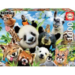 Educa Llama Drama Selfie Puzzle 1000pcs