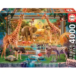 Educa Savana Coming To Life Puzzle 4000pcs