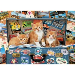 Educa Travelling Kittens Puzzle 200pcs