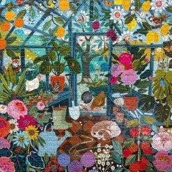 eeBoo English Greenhouse Puzzle 1000pcs