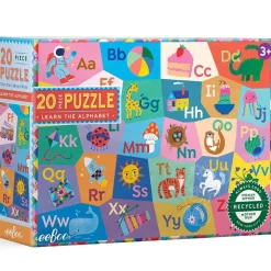 eeBoo Learn the Alphabet Puzzle 20pcs