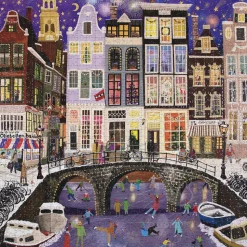 eeBoo Magical Amsterdam Puzzle 1000pcs