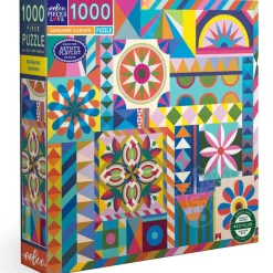 eeBoo Sunshine Garden Puzzle 1000pcs