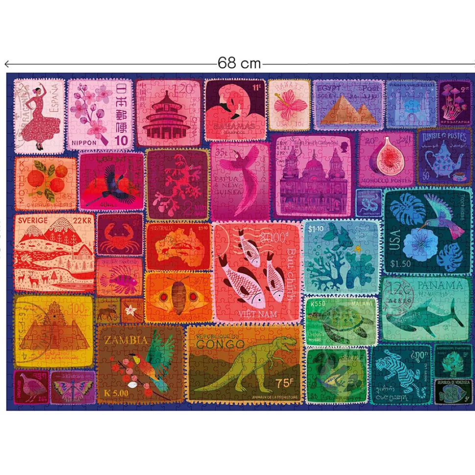 Elena Essex Stamp Collection Puzzle 1000pcs