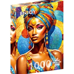 Enjoy African Beauty Puzzle 1000pcs