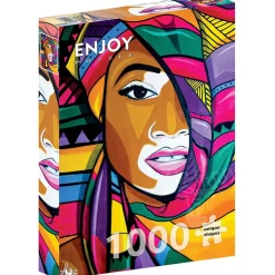 Enjoy African Beauty Puzzle 1000pcs