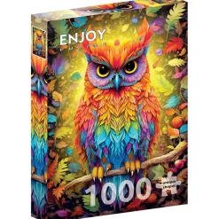 Enjoy Autumnal Owl Puzzle 1000pcs