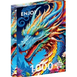 Enjoy Blue Dragon Puzzle 1000pcs