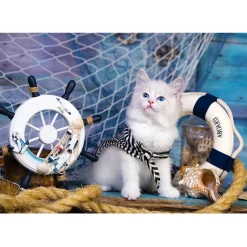 Enjoy Captain Kitten Puzzle 1000pcs