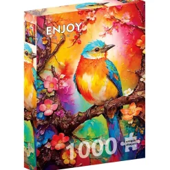 Enjoy Colorful Birdie Puzzle 1000pcs
