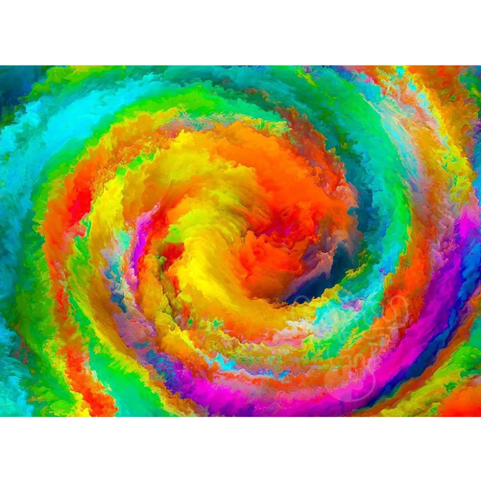 Enjoy Colorful Gradient Swirl Puzzle 1000pcs