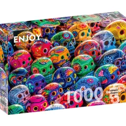 Enjoy Colorful Skulls Puzzle 1000pcs