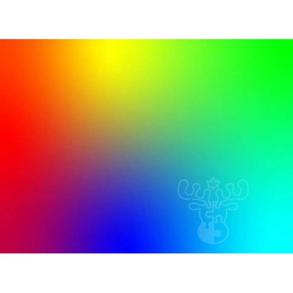 Enjoy Colourful Rainbow Gradient Puzzle 1000pcs