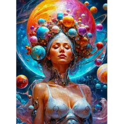 Enjoy Cosmic Goddess Puzzle 1000pcs