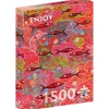 Enjoy Deep Red Puzzle 1500pcs