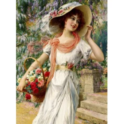 Enjoy Emile Vernon: The Flower Garden Puzzle 1000pcs