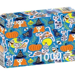 Enjoy Enchanted Cats Puzzle 1000pcs