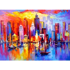 Enjoy Evening New York Puzzle 1000pcs