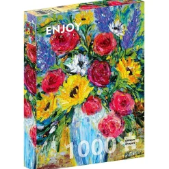 Enjoy Forever Blooms Puzzle 1000pcs