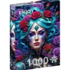 Enjoy Gothic Flowers Portrait Puzzle 1000pcs