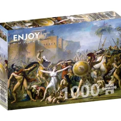 Enjoy Jacques-Louis David: The Intervention of the Sabine Women Puzzle 1000pcs