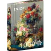 Enjoy Jean Robie Baptiste: Spring Flowers with Chalices Puzzle 1000pcs