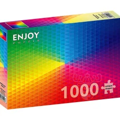 Enjoy Kaleidoscopic Rainbow Puzzle 1000pcs