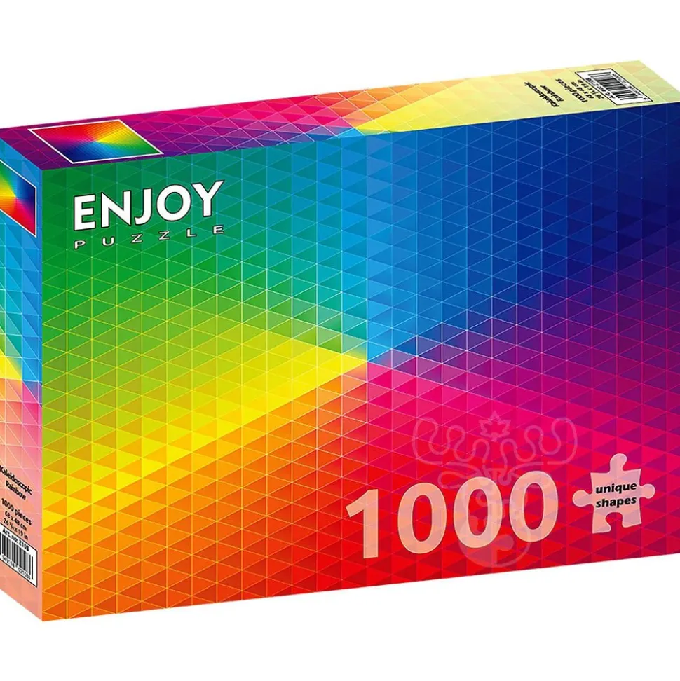 Enjoy Kaleidoscopic Rainbow Puzzle 1000pcs