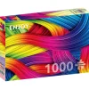 Enjoy Knitting Rainbows Puzzle 1000pcs