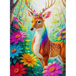 Enjoy Magical Deer Puzzle 1000pcs