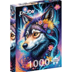 Enjoy Magical Wolf Portrait Puzzle 1000pcs