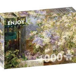 Enjoy Marie Egner: In the Blossoming Bower Puzzle 1000pcs